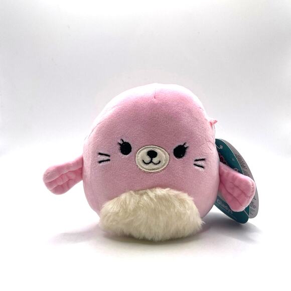 Gladys the Seal Original Squishmallow with fuzzy belly 5" - Picture 1 of 10